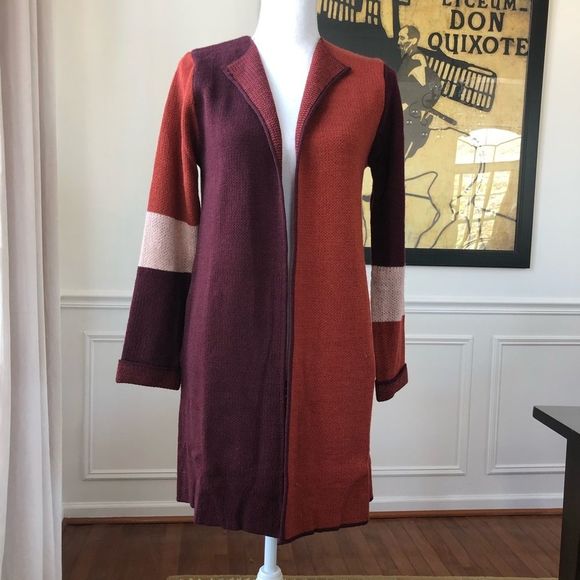 NY Collection Sweaters - NY Collection Sweater Long Cardigan POCKETS NWT S